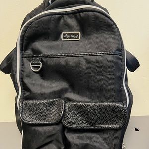 Itzy ritzy black herringbone